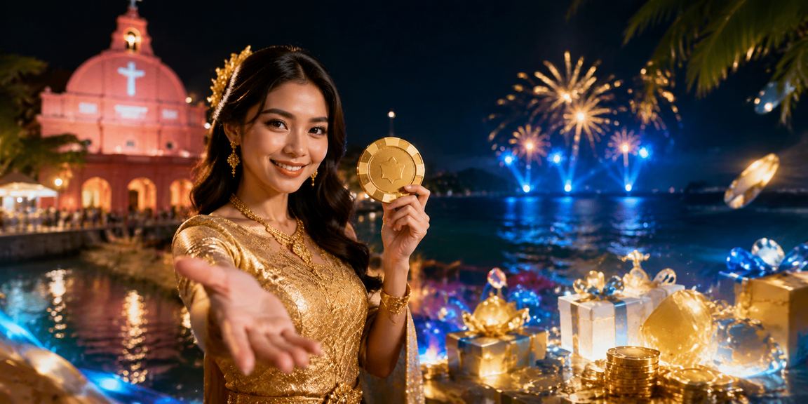 Latar belakang kasino Hiburan Malacca bergaya Melayu